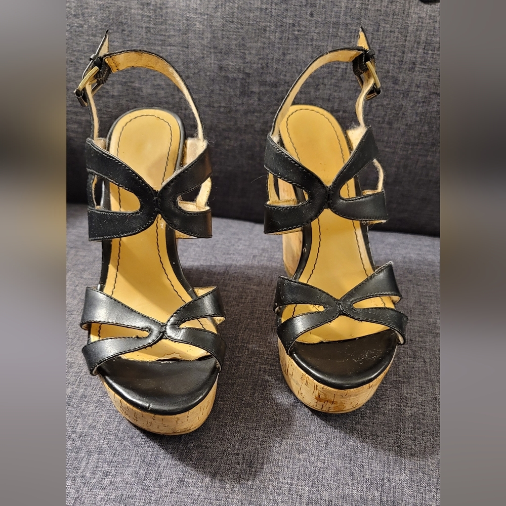 Nine west wedge sandles